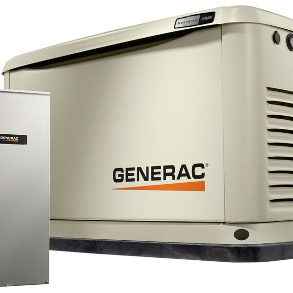 Guardian 10kW Home Backup Generator with 16-circuit Transfer Switch WiFi-Enabled